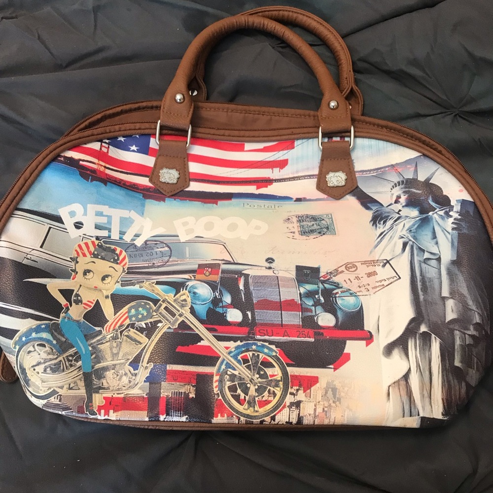 Betty Boop overnight bag